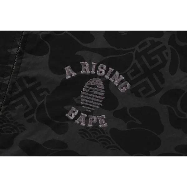Bape Asia Camo Zip Jacket - Black