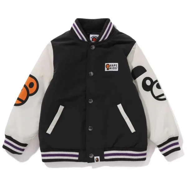 Bape Baby Milo Friends Sleeve Jacket Kids - Black