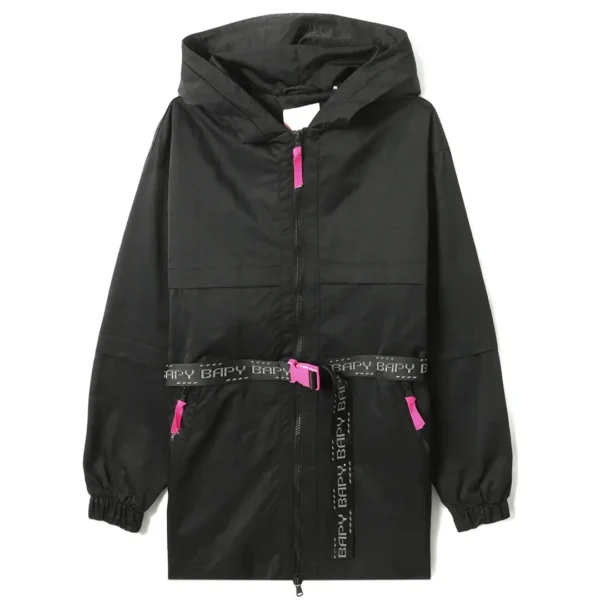 Bape Bapy Anorak Jacket Black